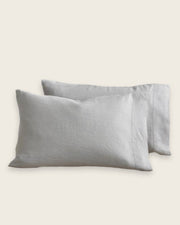 Stonewashed Linen Pillowcase Set