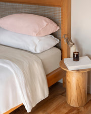 Stonewashed Linen Pillowcase Set