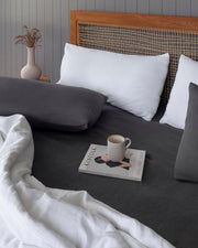 Stonewashed Linen Pillowcase Set
