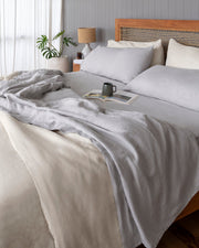 Stonewashed Linen Pillowcase Set