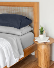 Stonewashed Linen Pillowcase Set