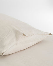 Stonewashed Linen Pillowcase Set