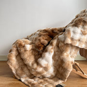 Tie-Dye Faux Fur Throw Blanket — additional product view 12
