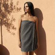 Waffle-Weave Cotton Bath Towel Set