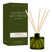 Christmas Olive Glass Reed Diffuser, 3.5 oz