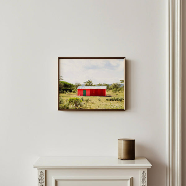 Kenyan Landscape Archival Art Print