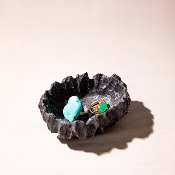 Close-up of material and construction detail — Micro Terrazzo Coral Trinket Dish