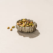 Micro Terrazzo Coral Trinket Dish — Rippled coral-form catchall in speckled micro terrazzo, six colorways
