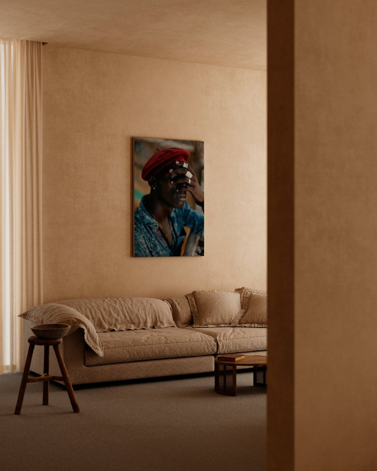 The print that stops a room mid-conversation