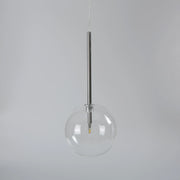 Clear Glass Globe Pendant Light
