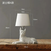 Sculptural Resin Dog Table Lamp — additional product view 15
