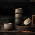 Stoneware-Glaze Ceramic Espresso Cup