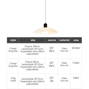 Matte Black Glass Dome Pendant Light
