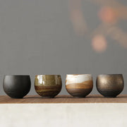 Stoneware-Glaze Ceramic Espresso Cup
