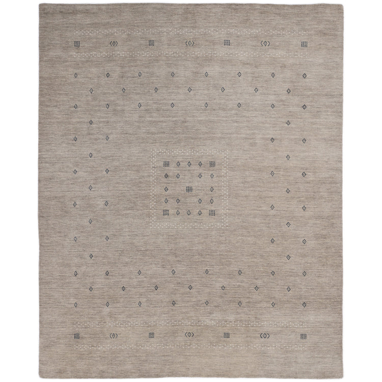Handmade Gabbeh-Style Wool Area Rug
