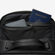 Structured Woven Carry Backpack