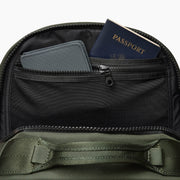 Structured Woven Carry Backpack
