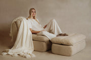 Cable-Knit Pom Pom Throw – throws (view 24) | Roost & Roam