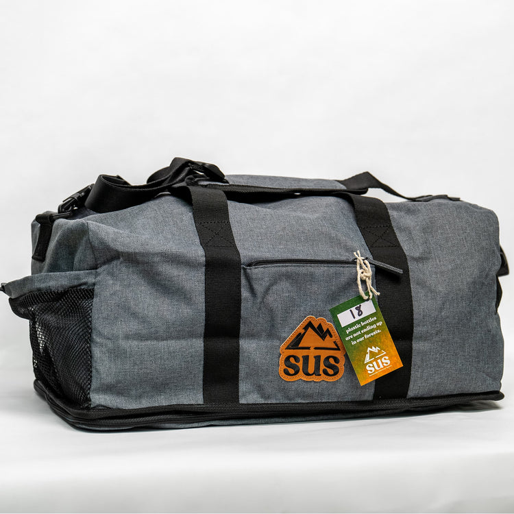 Recycled-Fabric 30L Duffel Bag