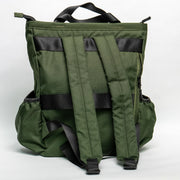 Recycled-Fabric Convertible Tote Backpack