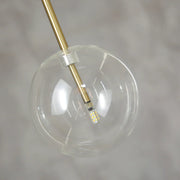 Clear Glass Globe Pendant Light