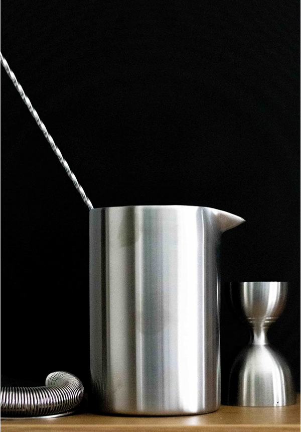 Double-Walled Stainless Steel Mixing Glass