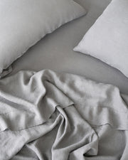 Stonewashed European Linen Sheet Set