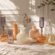 Assorted Glass Bud Vase Set