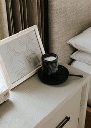 Line-Drawn Bird Framed Print