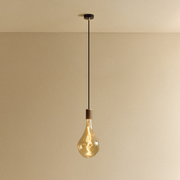 Walnut Voronoi III Pendant Light
