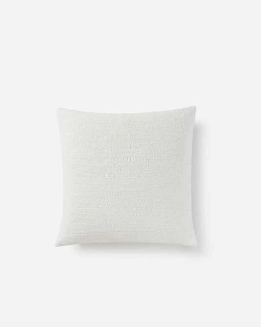 Bouclé-Texture Euro Pillow Sham – shams, in midnight | Roost & Roam
