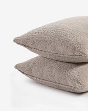 Bouclé-Texture Pillow Sham Set – shams (view 3) | Roost & Roam