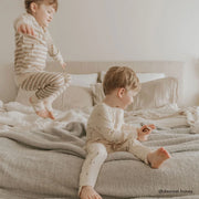 Boucle-Texture Oversized Throw Blanket
