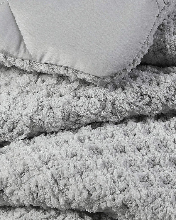 Waffle-Texture Bamboo Comforter – comforters (view 5) | Roost & Roam