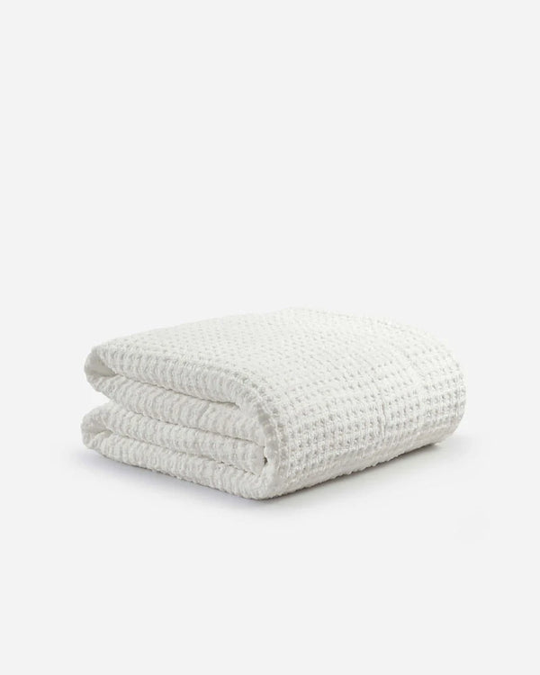 Waffle-Texture Bamboo Comforter – comforters, in boulder | Roost & Roam