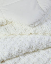 Waffle-Texture Bamboo Comforter – comforters (view 2) | Roost & Roam