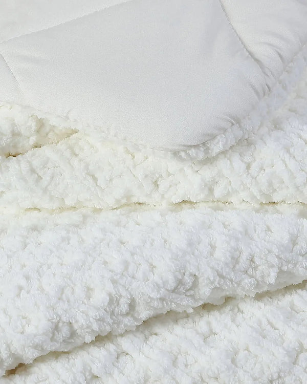 Waffle-Texture Bamboo Comforter – comforters (view 2) | Roost & Roam