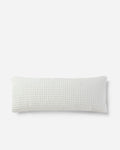 Waffle-Knit Memory Foam Lumbar Pillow – pillows, in taupe | Roost & Roam