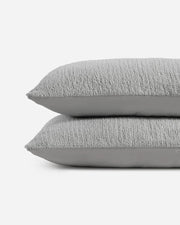 Double-Sided Bouclé Pillow Sham Set – shams (view 8) | Roost & Roam