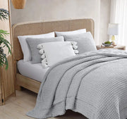 Waffle-Texture Memory Foam Pillow – pillows (view 15) | Roost & Roam