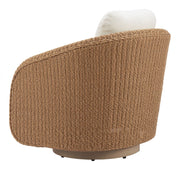 Woven Rattan-Weave Outdoor Swivel Chair — packaging and unboxing view