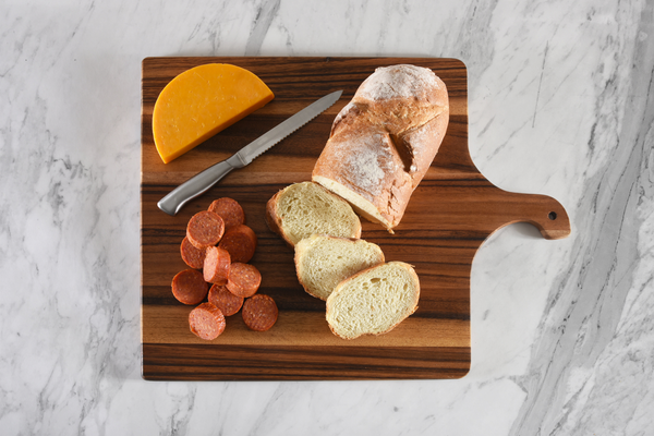 Acacia Wood Handle Cutting Board