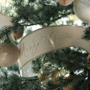 Glitter Script Christmas Paper Garlands, Set of 6