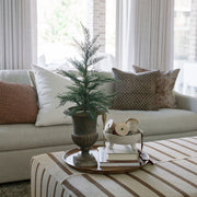 Faux Cedar Trees, Set of 2