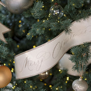 Glitter Script Christmas Paper Garlands, Set of 6