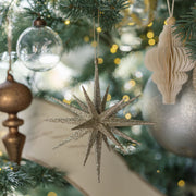 Glass Finial Ornament Set of Four