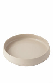 Close-up of handmade construction and surface detail — Hand-Thrown Stoneware Dinner Plate
