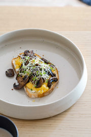 Hand-Thrown Stoneware Dinner Plate