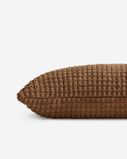 Waffle-Knit Memory Foam Lumbar Pillow – pillows (view 16) | Roost & Roam