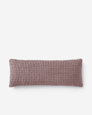 Waffle-Knit Memory Foam Lumbar Pillow – pillows (view 19) | Roost & Roam